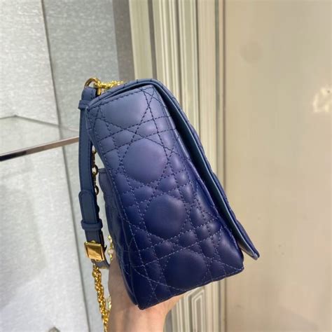 dior caro gradient|Large Dior Caro Bag Indigo Blue Gradient Cannage Lambskin.